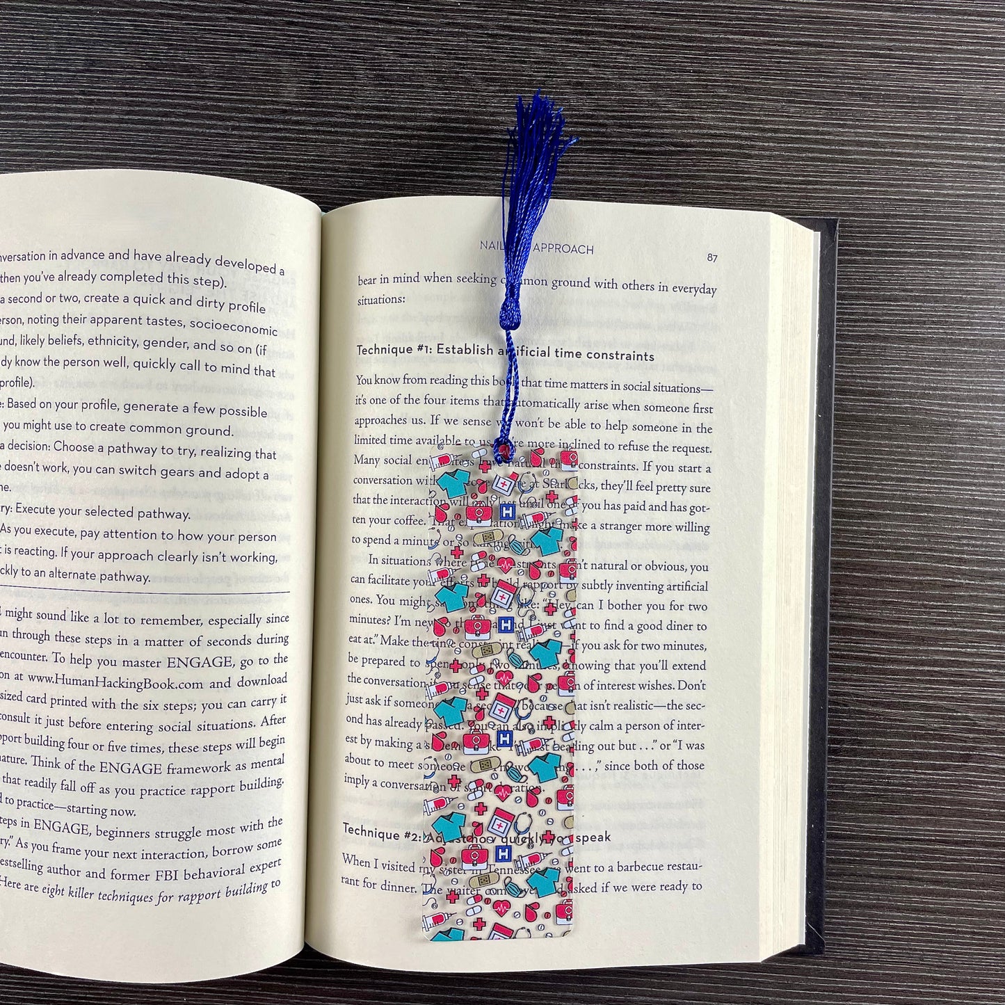 Nurse & Doctor Bookmark – Thoughtful Gift for Healthcare Workers, Medical Students and Hospital Staff