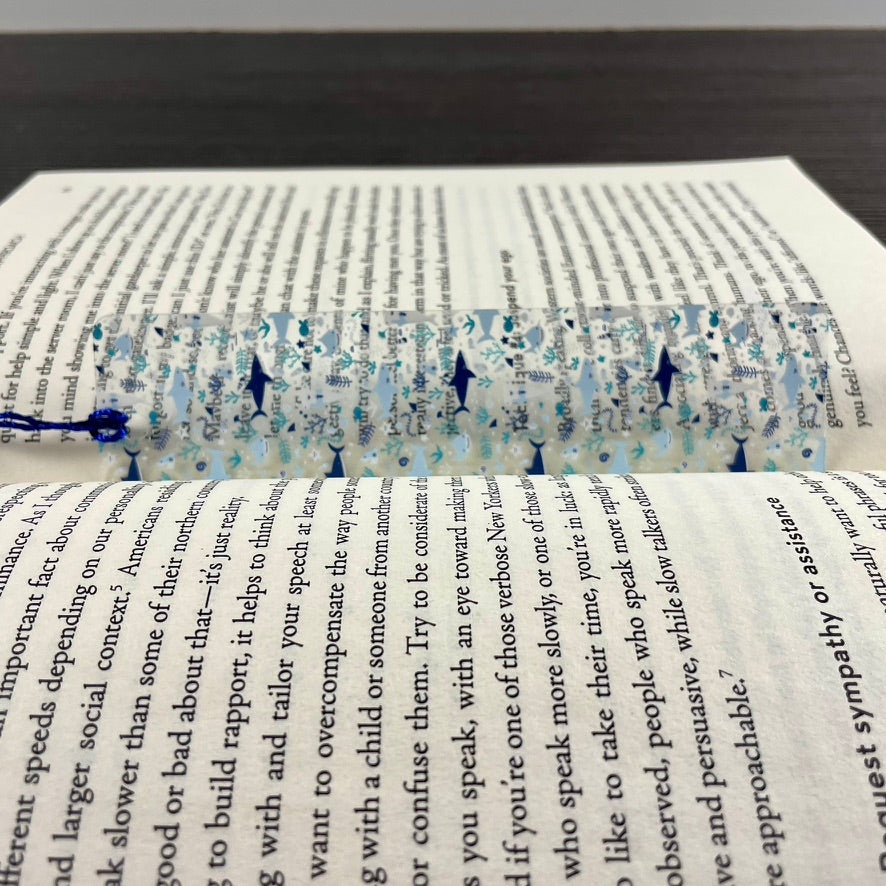 Killer Shark Bookmark – Fierce Ocean-Inspired Gift for Book Lovers | Shark Week Ready!