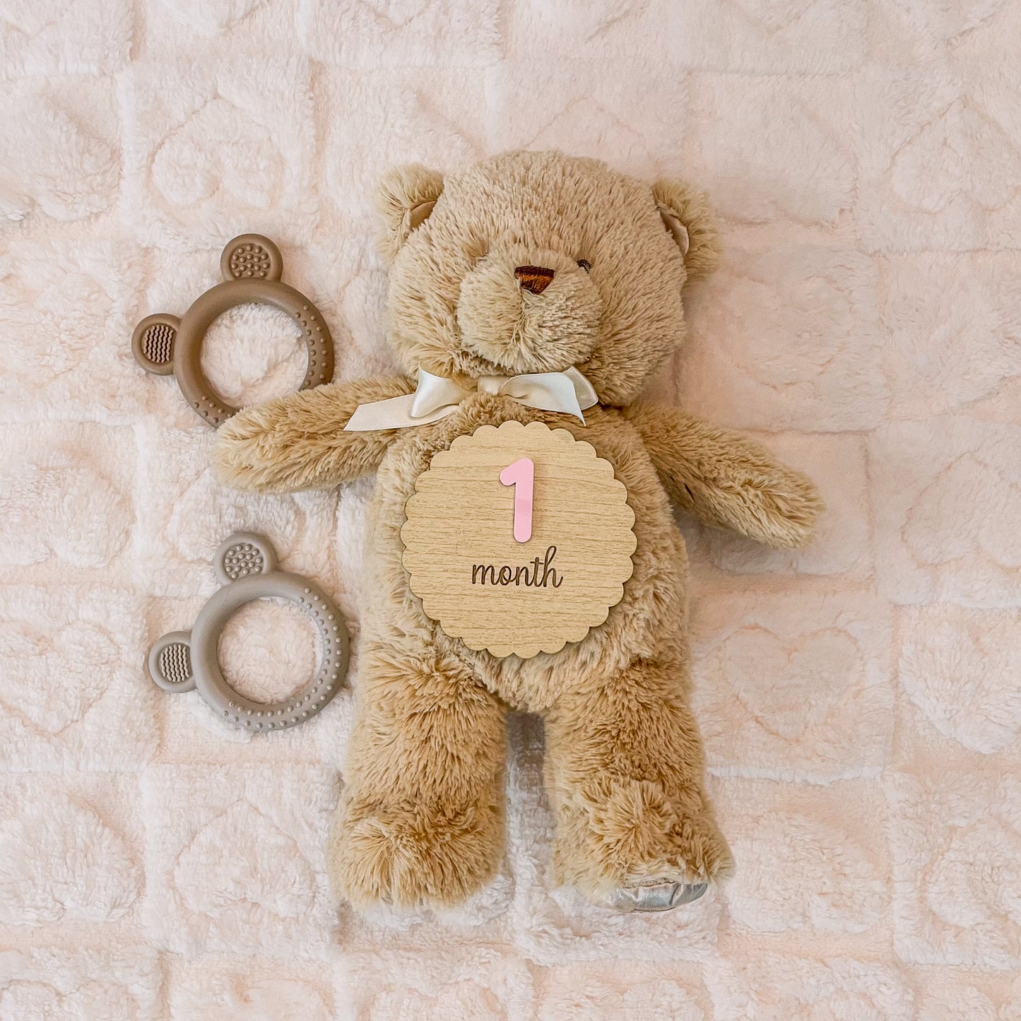 Baby Milestone Markers – Monthly Photo Props - Baby Shower Gift