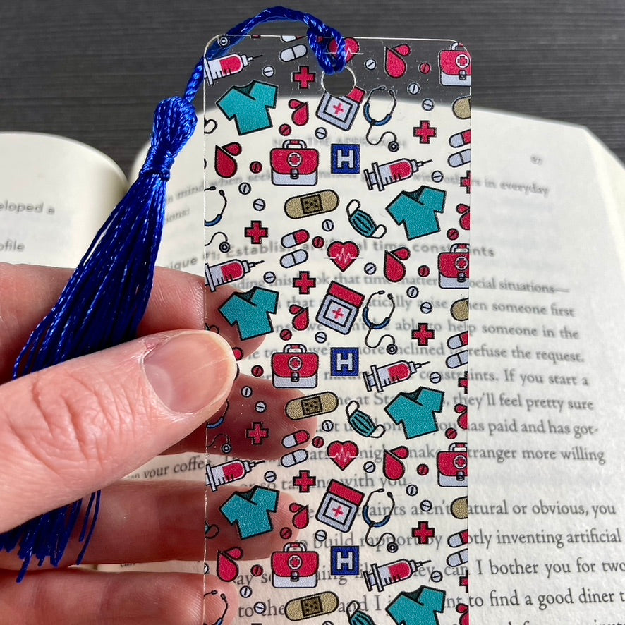 Nurse & Doctor Bookmark – Thoughtful Gift for Healthcare Workers, Medical Students and Hospital Staff
