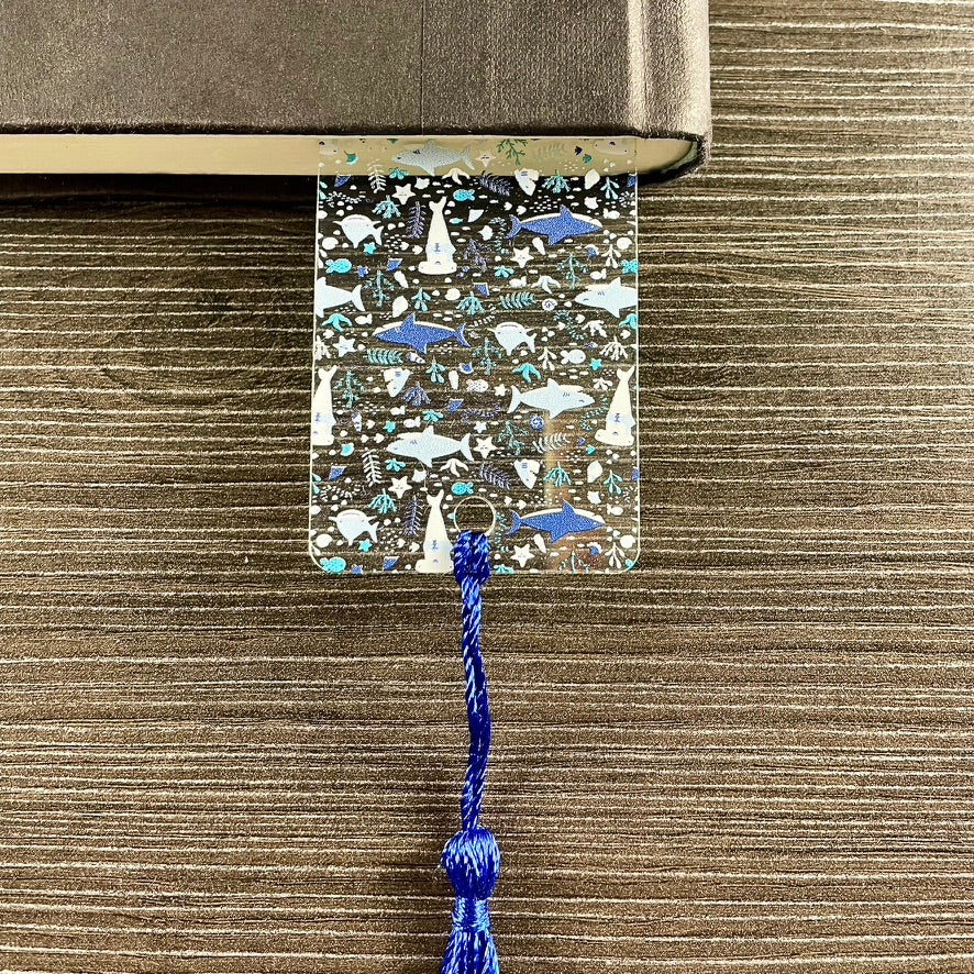 Killer Shark Bookmark – Fierce Ocean-Inspired Gift for Book Lovers | Shark Week Ready!
