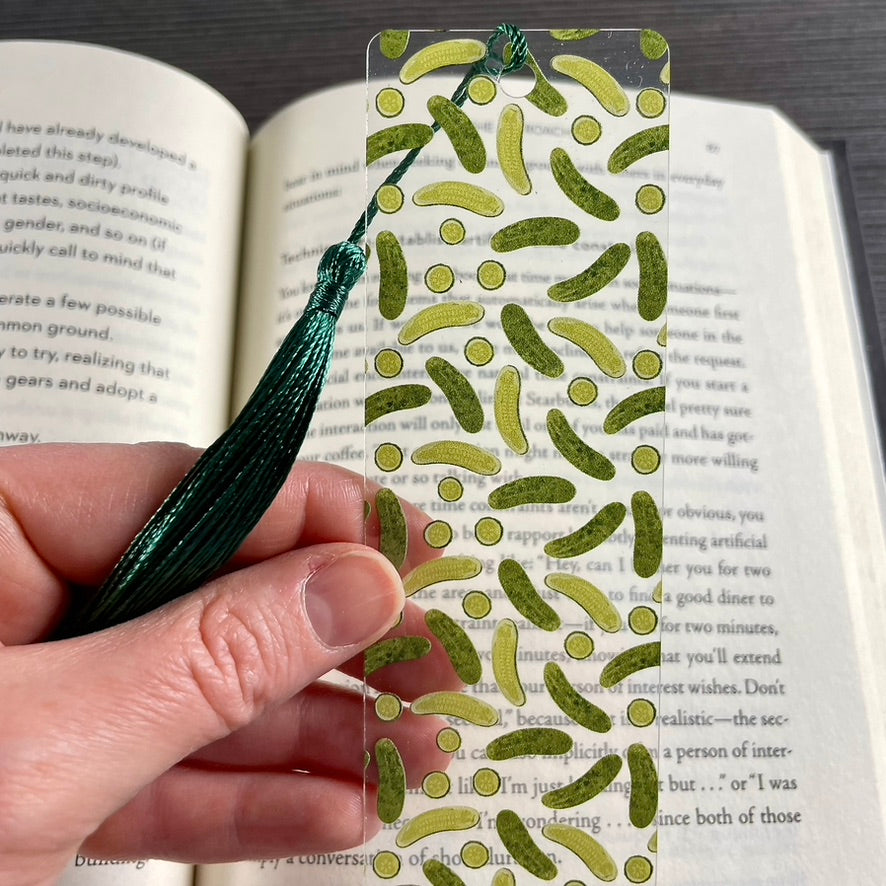 This Bookmark Is Kind of a Big Dill – Funny Gift for Pickle Fans & Readers with Taste