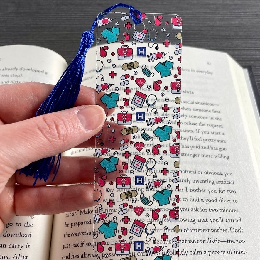 Nurse & Doctor Bookmark – Thoughtful Gift for Healthcare Workers, Medical Students and Hospital Staff