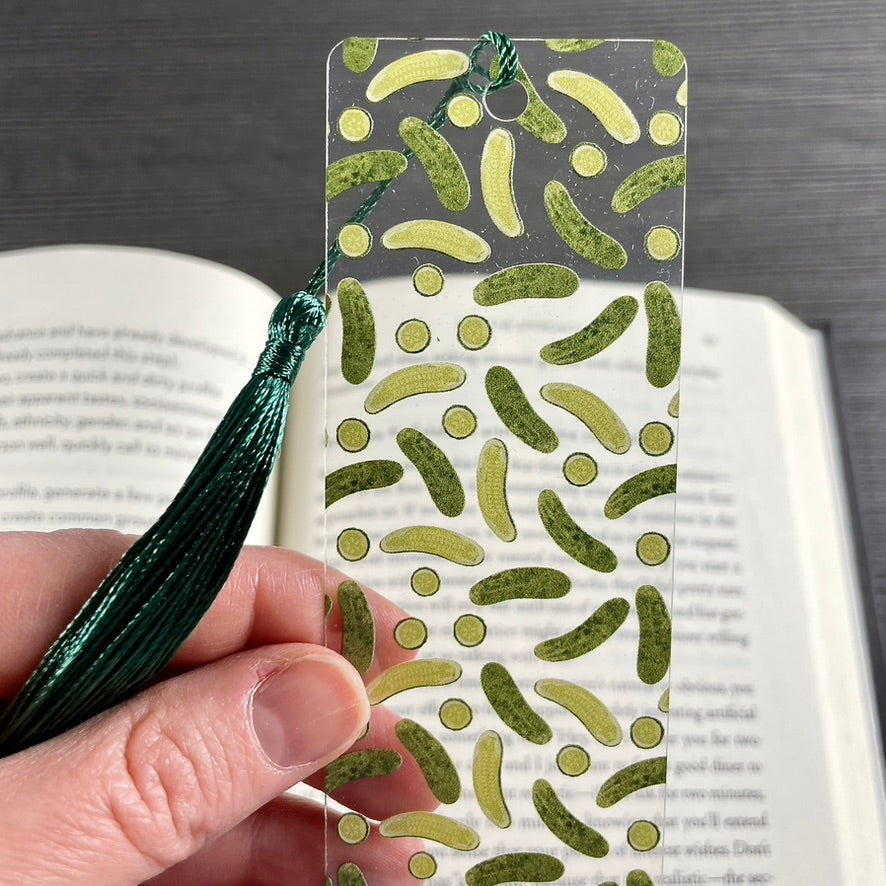 This Bookmark Is Kind of a Big Dill – Funny Gift for Pickle Fans & Readers with Taste