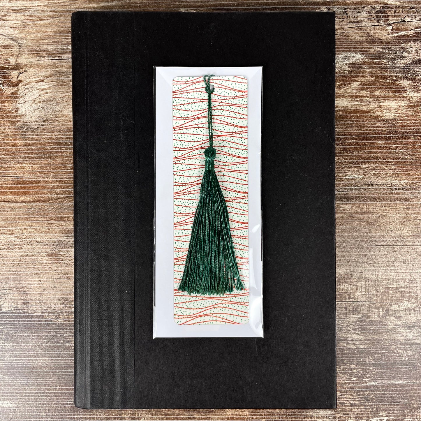 Holiday Swirl Bookmark – Christmas Snack Cake-Inspired Treat for Readers & Gift Givers