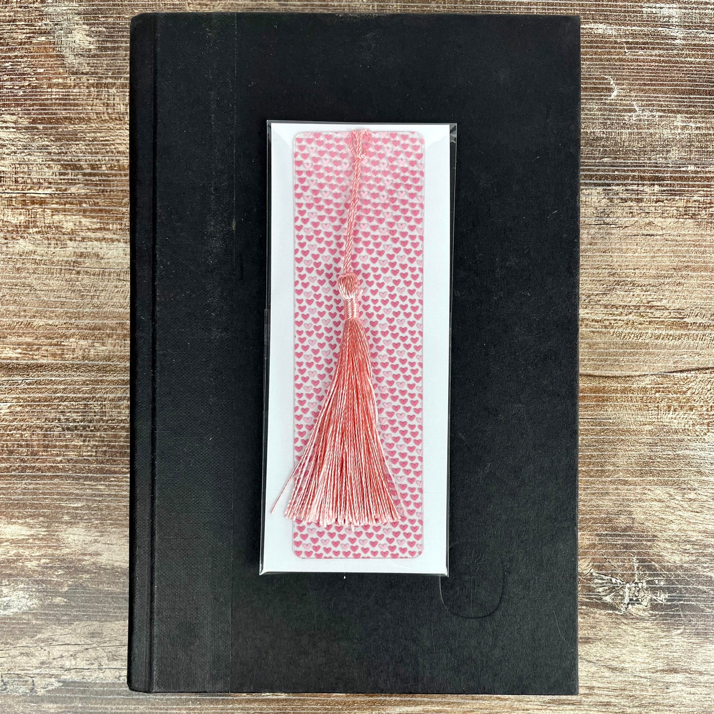 Pink Heart Bookmark – Sweet Gift for Readers