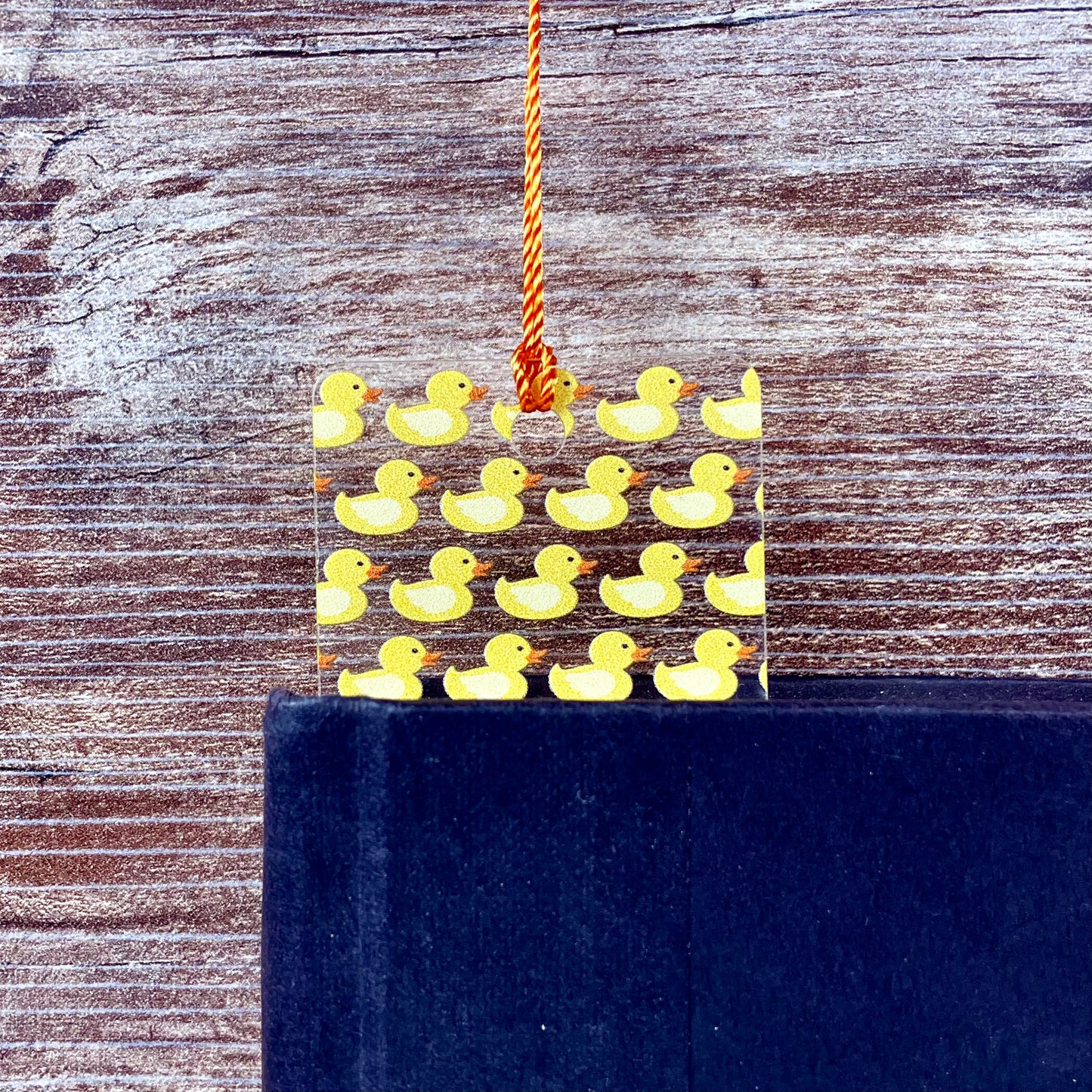 Rubber Duck Bookmark with Tassel | Cute Yellow Duckie Gift | Fun Reading Accessory | Bright Book Lover Gift for Kids & Adults