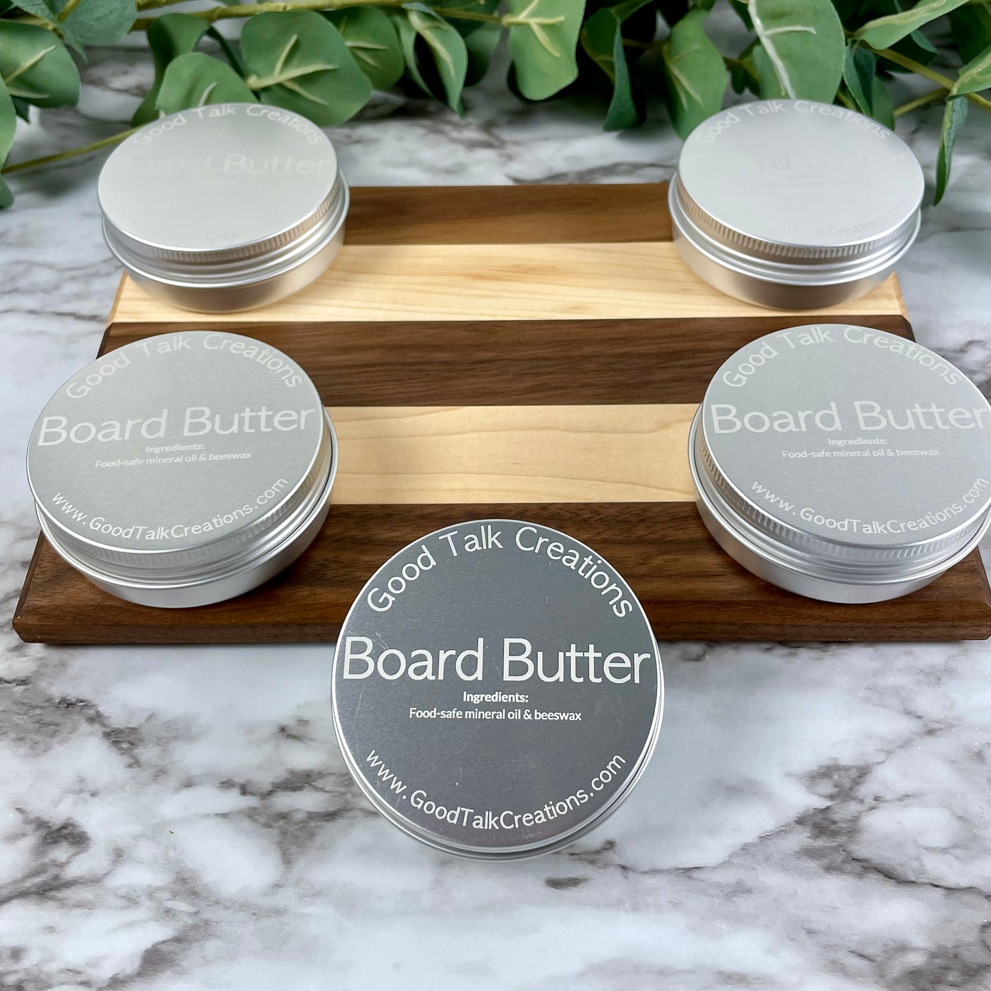 Board Butter Wood Conditioner | Food-Safe Mineral Oil & Beeswax Finish | Cutting Board Balm | Kitchen Wood Care