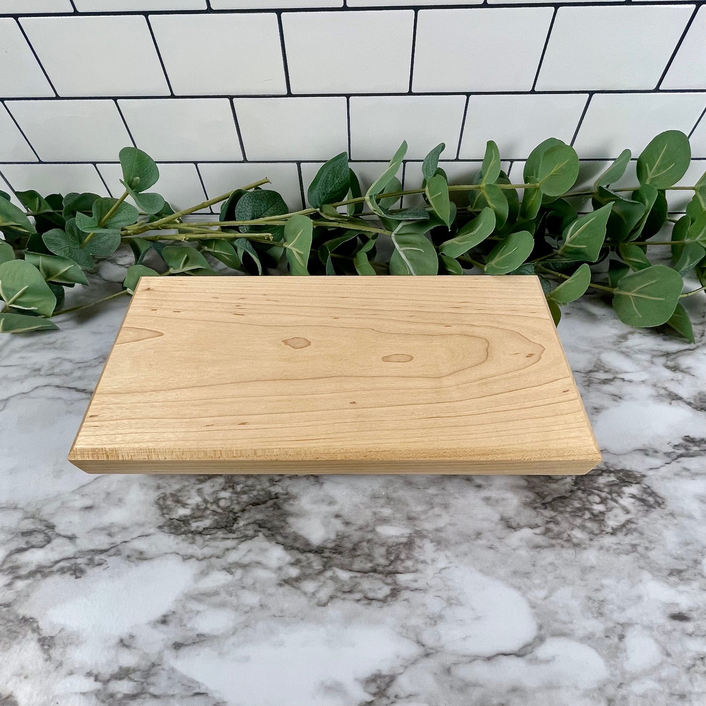 Wood Riser Stand – Walnut, Maple, or Cherry | Sink Organizer, Candle Tray, Plant Stand, Centerpiece Riser, Rustic Home Decor