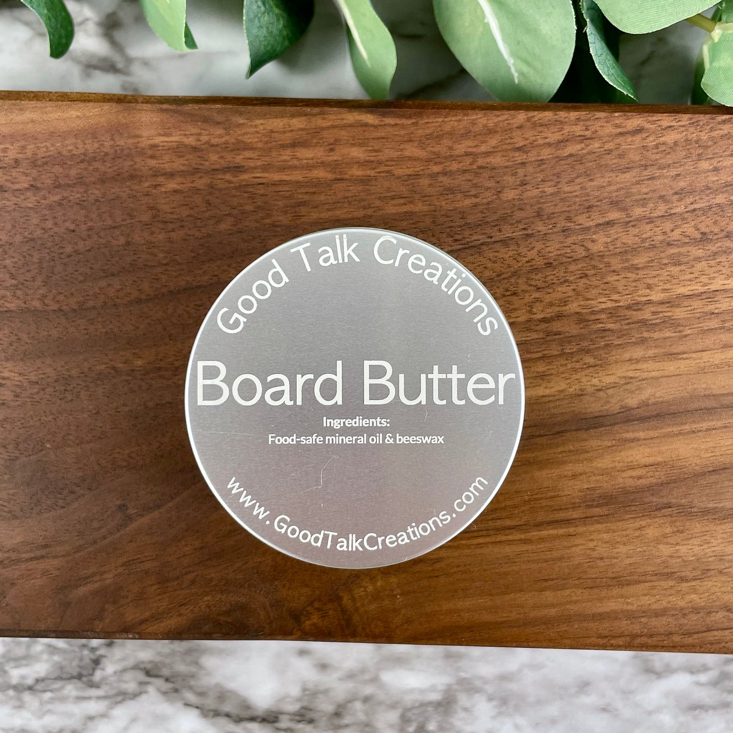Board Butter Wood Conditioner | Food-Safe Mineral Oil & Beeswax Finish | Cutting Board Balm | Kitchen Wood Care