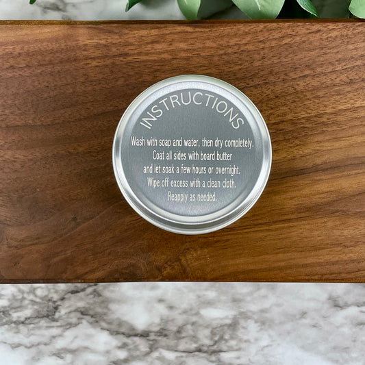 Board Butter Wood Conditioner | Food-Safe Mineral Oil & Beeswax Finish | Cutting Board Balm | Kitchen Wood Care