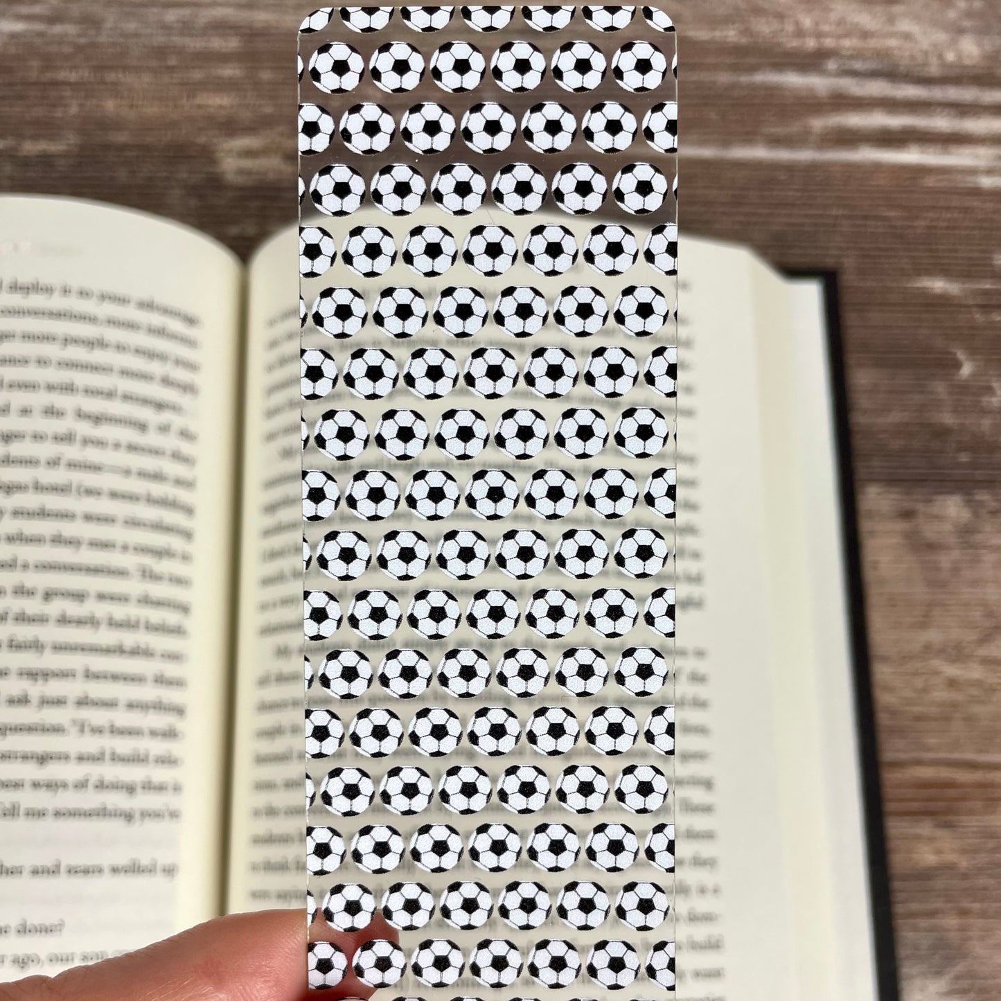 Soccer Bookmark – Sports Reading Gift