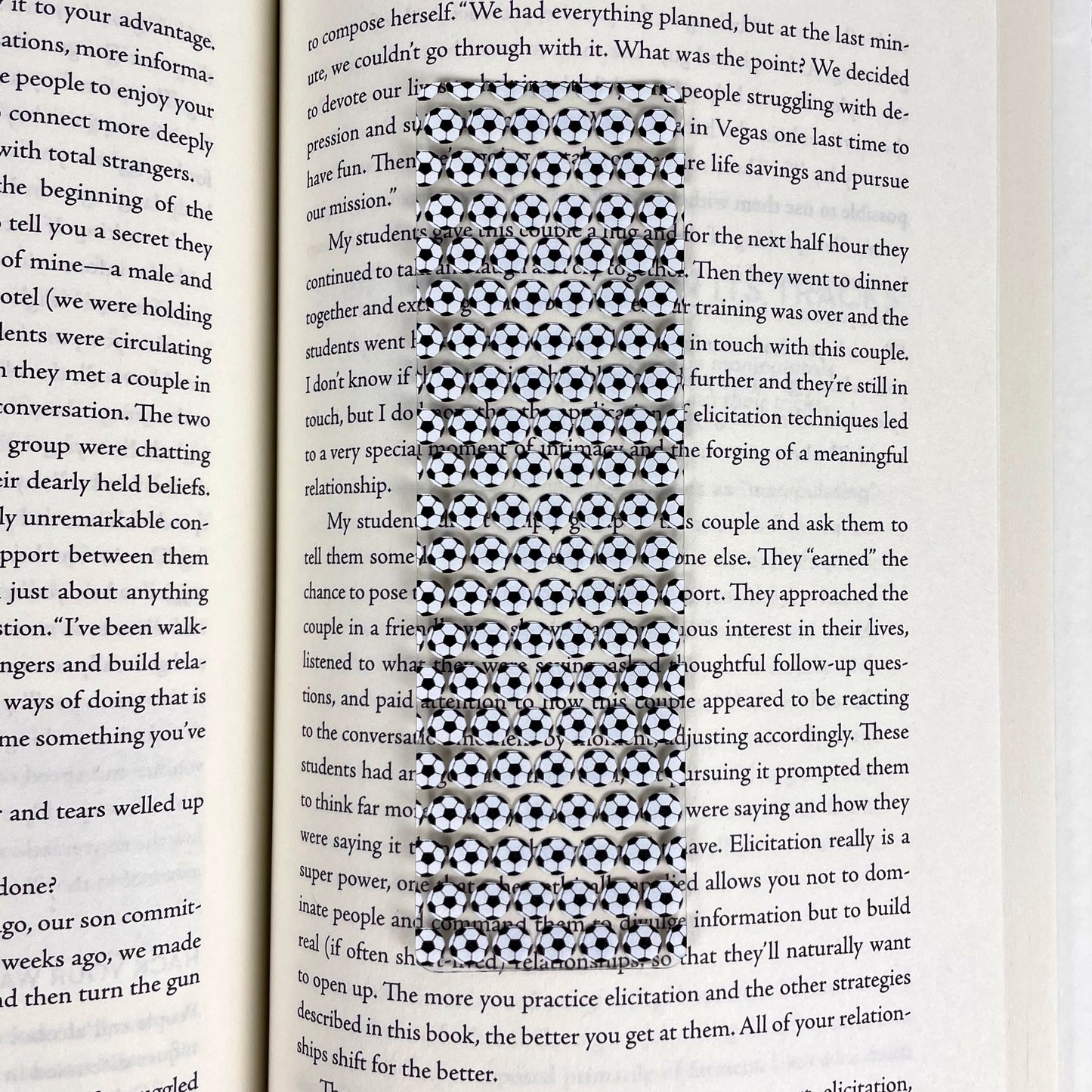 Soccer Bookmark – Sports Reading Gift