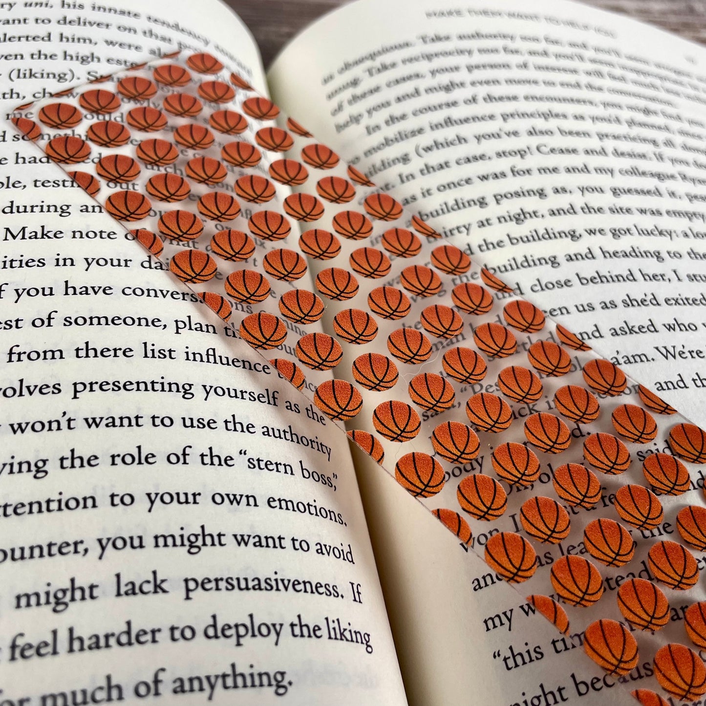 Basketball Bookmark – Sports Reading Gift
