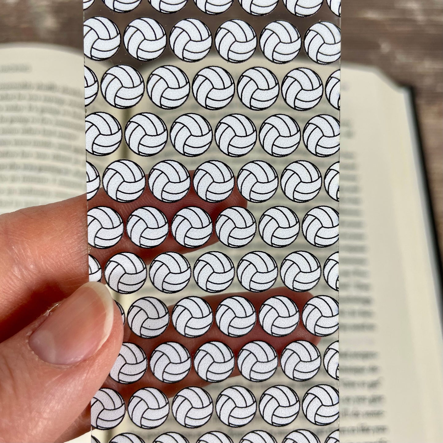 Volleyball Bookmark – Sports Reading Gift