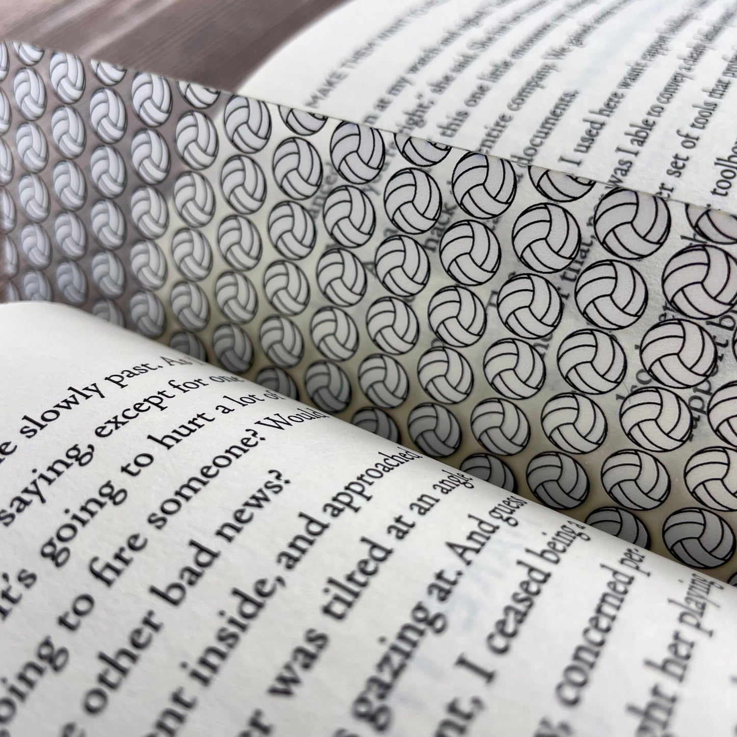 Volleyball Bookmark – Sports Reading Gift