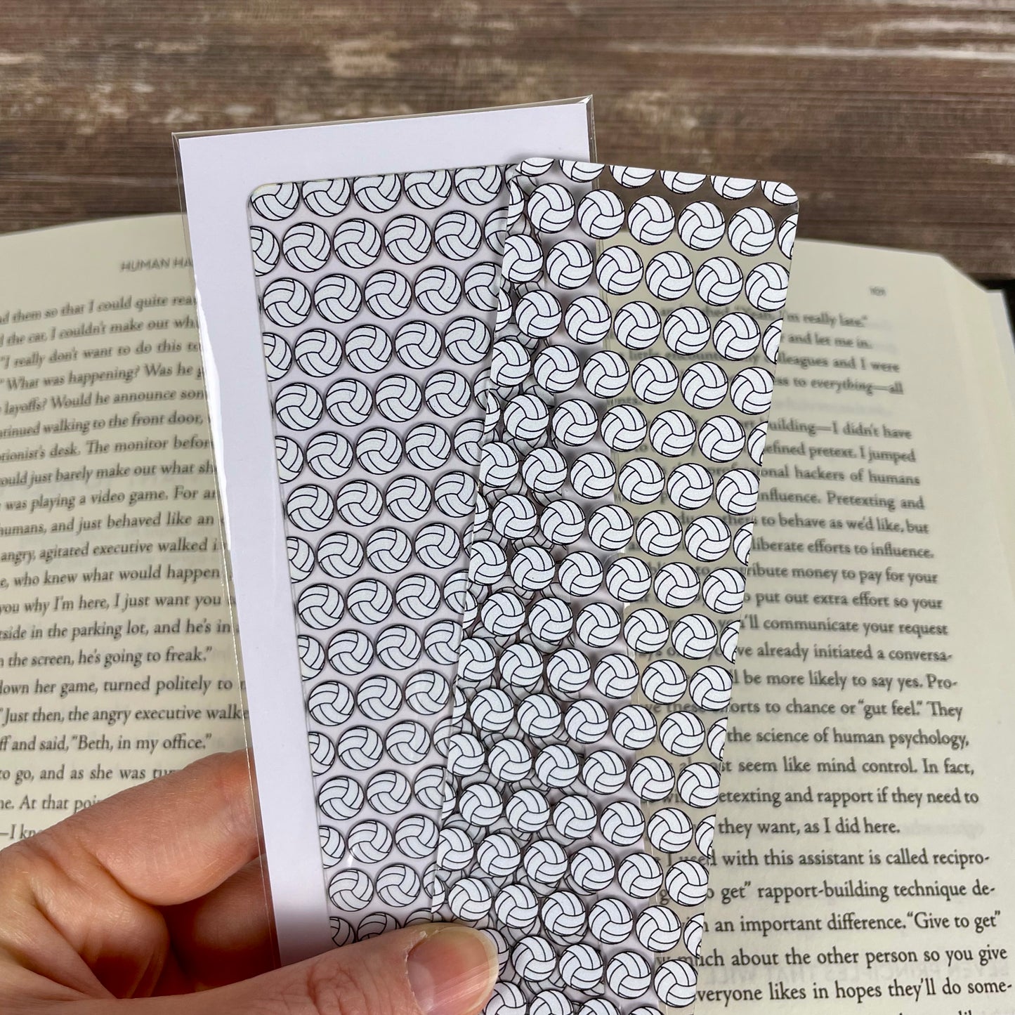 Volleyball Bookmark – Sports Reading Gift