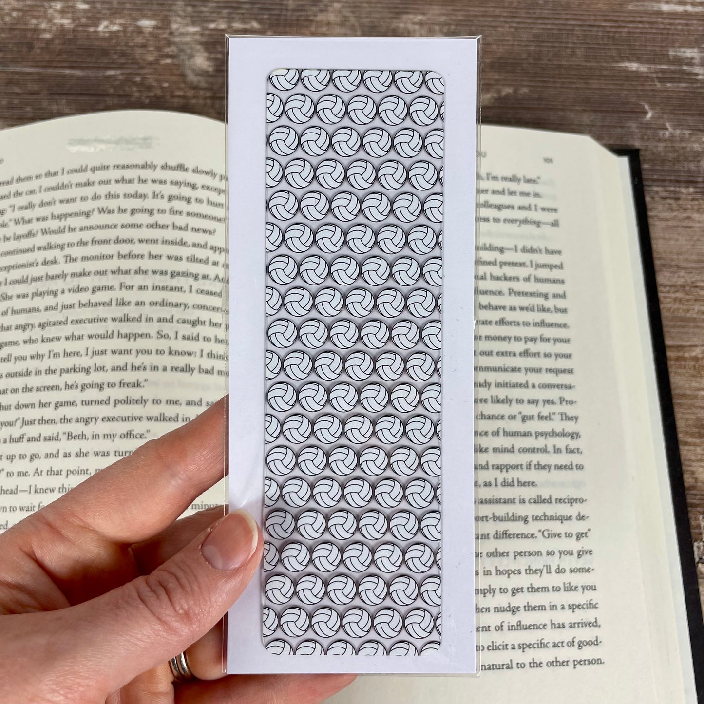 Volleyball Bookmark – Sports Reading Gift