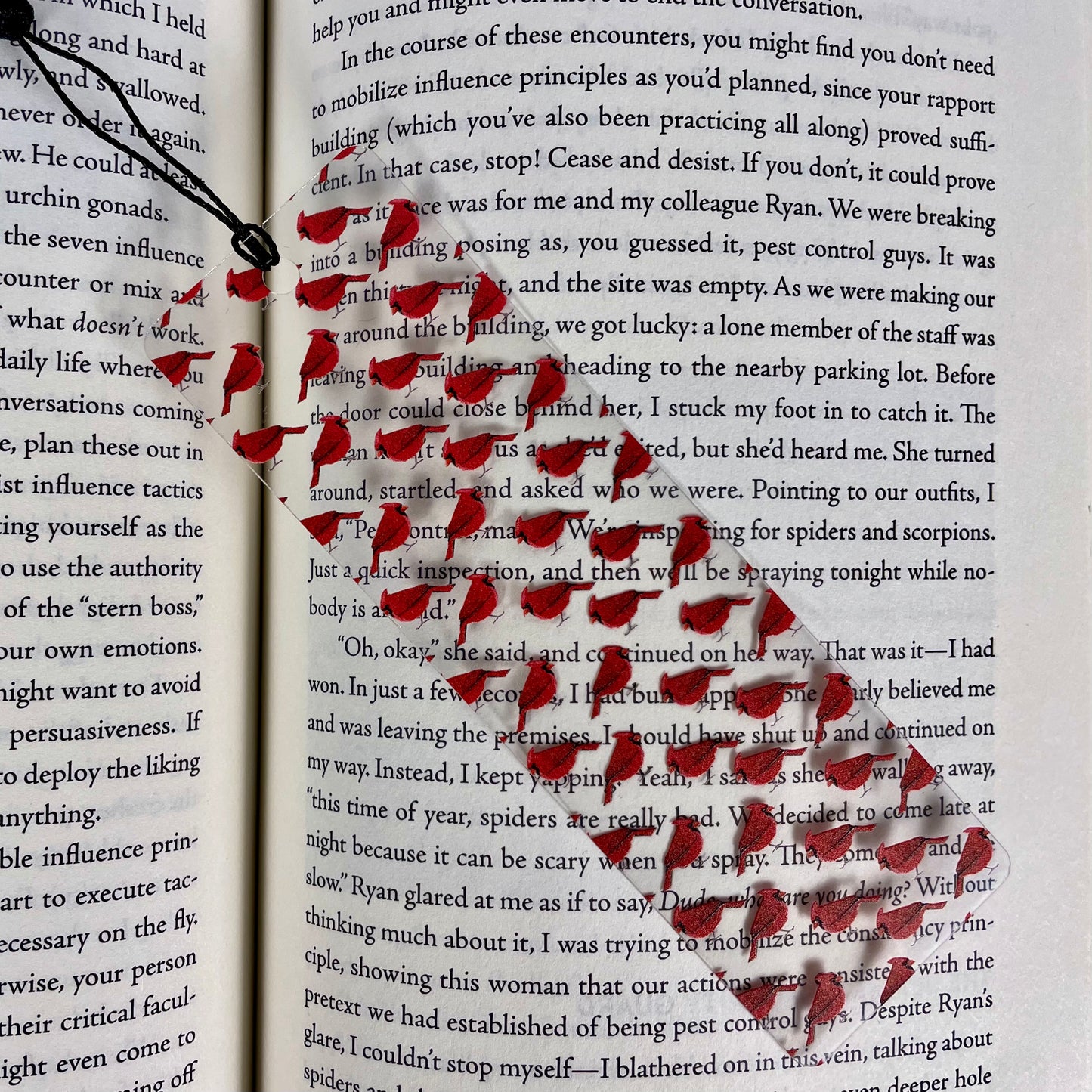 Cardinal Bookmark – Memorial Gift for Loss, Symbol of Comfort, Red Bird Bookmark for Bird Lovers, Nature Fans, or Sports Supporters
