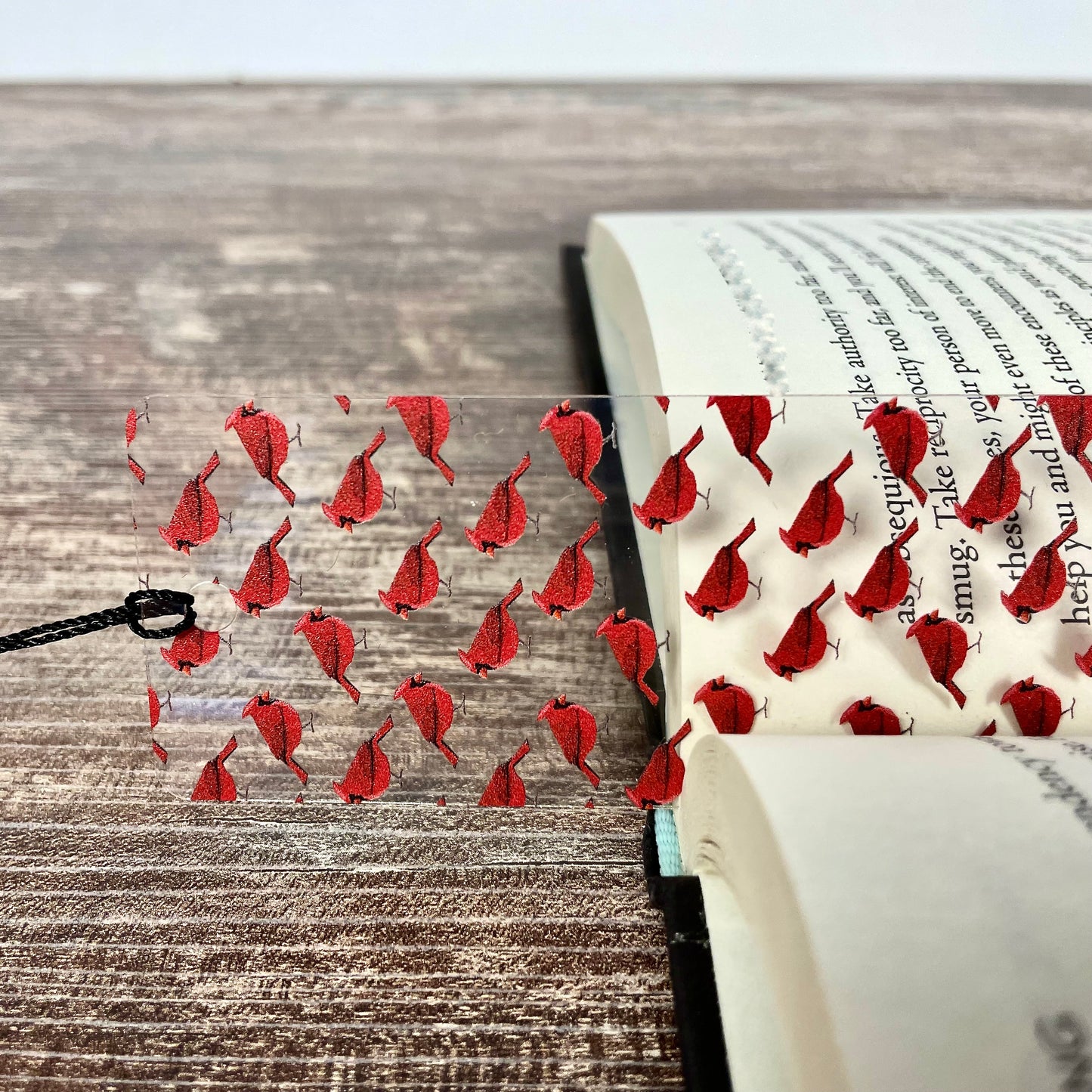 Cardinal Bookmark – Memorial Gift for Loss, Symbol of Comfort, Red Bird Bookmark for Bird Lovers, Nature Fans, or Sports Supporters
