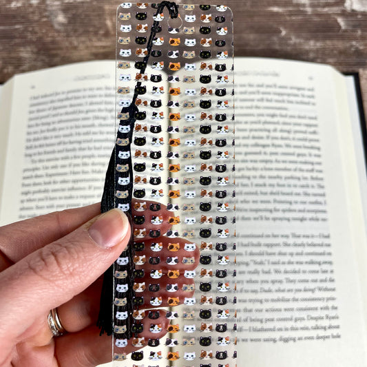 Cat Lover Bookmark – Cute Bookmark for Readers, Perfect for Bookworms, Students, Teachers – Gift for Cat Moms, Dads, & Crazy Cat Ladies