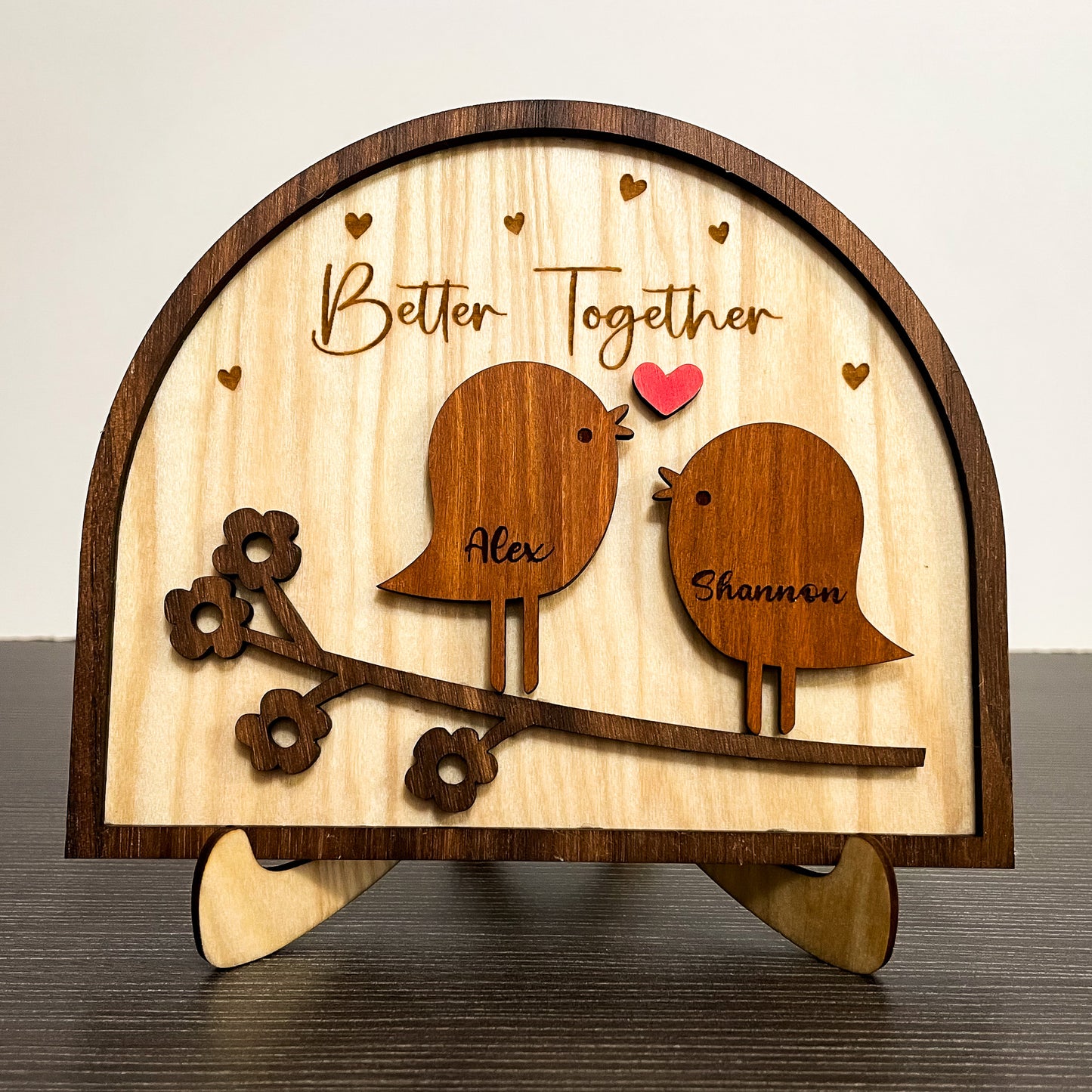 Wooden Sign | Personalized Home Decor | Gift for Couple | Gift for Her | Gift for Him | Anniversary Gift | Engagement Gift