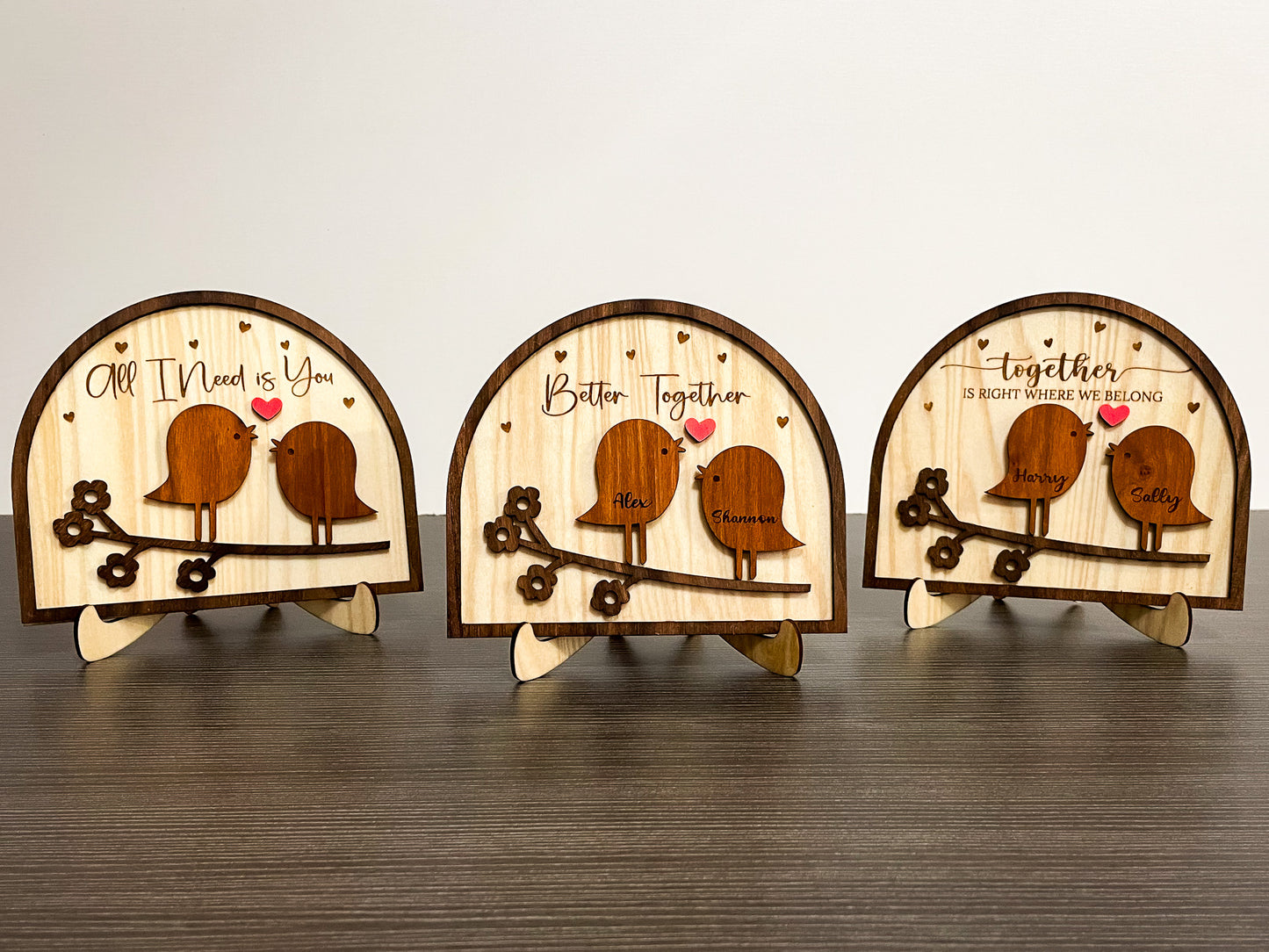 Wooden Sign | Personalized Home Decor | Gift for Couple | Gift for Her | Gift for Him | Anniversary Gift | Engagement Gift