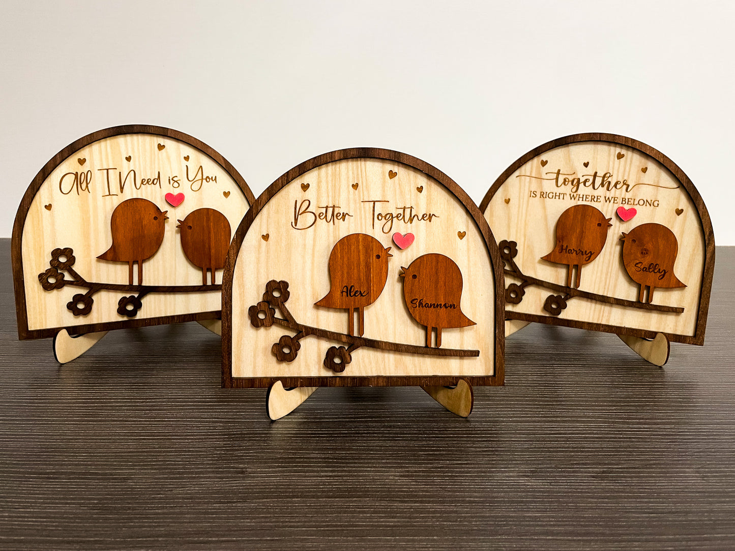 Wooden Sign | Personalized Home Decor | Gift for Couple | Gift for Her | Gift for Him | Anniversary Gift | Engagement Gift