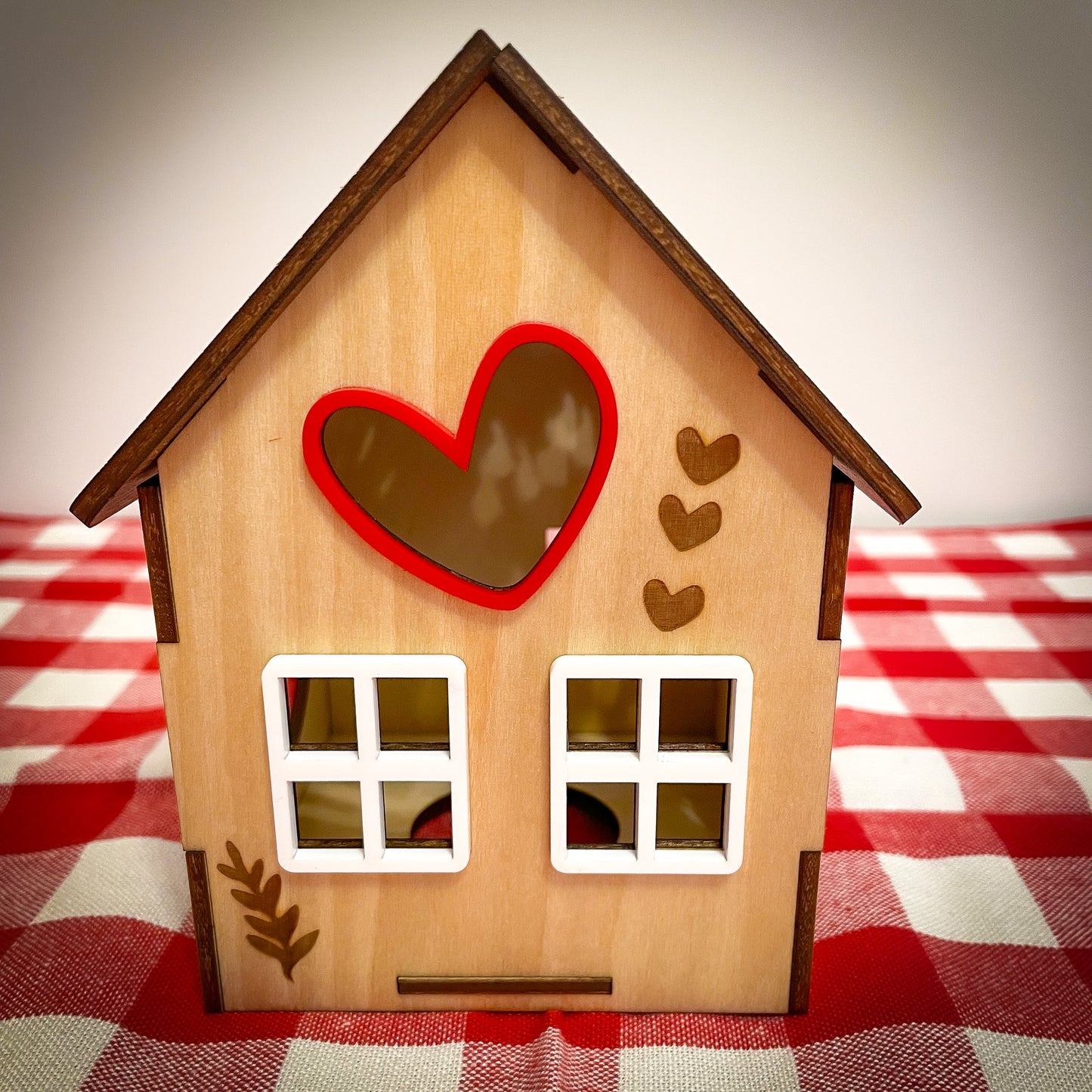 Wooden House | Home Decor | Gift for Couple | Gift for Her | Gift for Self | Anniversary Gift | House Warming | Engagement Gift