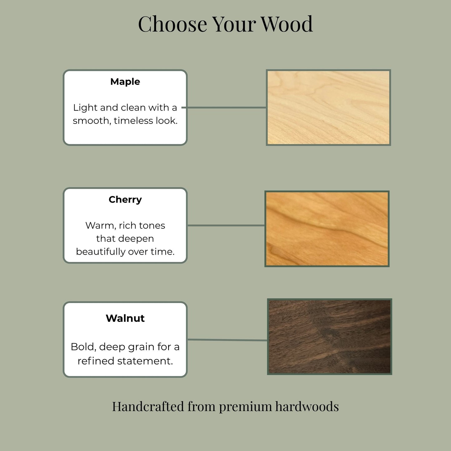 Wood Cutting Board with Handle | Serving Tray