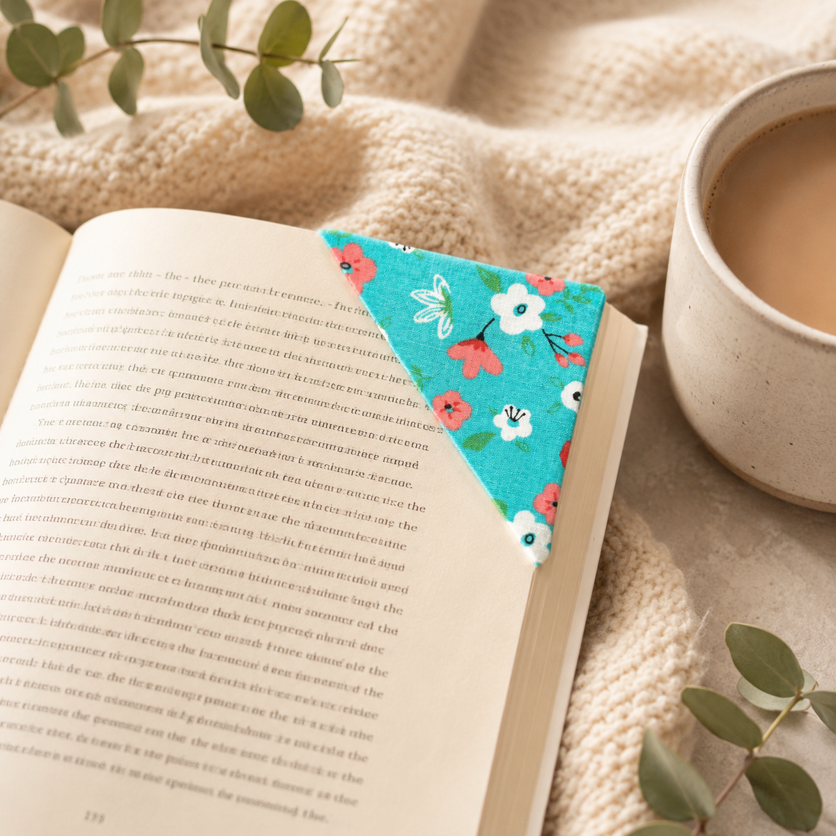 Fabric Corner Bookmarks