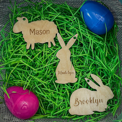 Easter Basket Name Tag | Gift Tag | Kids Easter Basket | Personalized Name Tag | Kids Gift Personalized | Easter Gift | Easter Decor