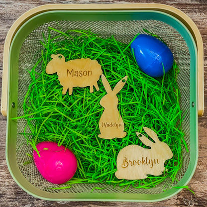 Easter Basket Name Tag | Gift Tag | Kids Easter Basket | Personalized Name Tag | Kids Gift Personalized | Easter Gift | Easter Decor
