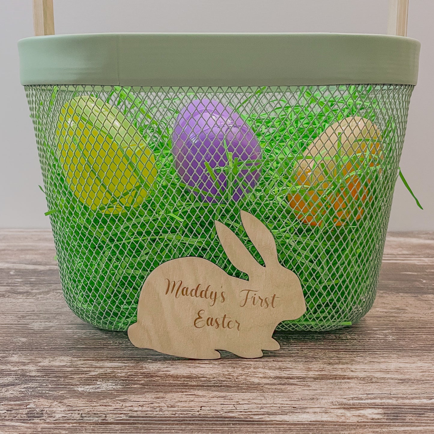 Baby Photo Prop | Easter Photo Prop | Baby First Easter | Personalized Photo Prom | First Easter | New Mom Gift