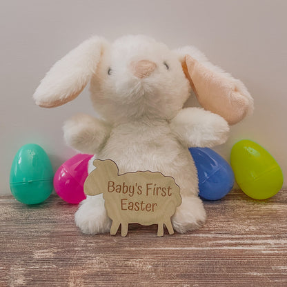 Baby Photo Prop | Easter Photo Prop | Baby First Easter | Personalized Photo Prom | First Easter | New Mom Gift