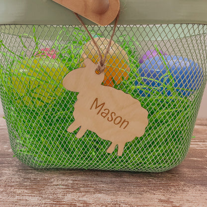 Easter Basket Name Tag | Gift Tag | Kids Easter Basket | Personalized Name Tag | Kids Gift Personalized | Easter Gift | Easter Decor