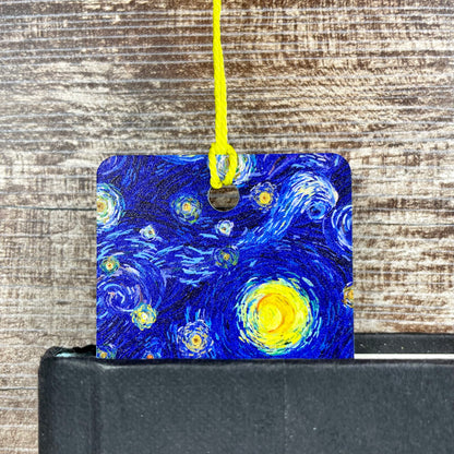 Starry Night Bookmark – Art Lover Gift for Readers, Teachers & Bookworms