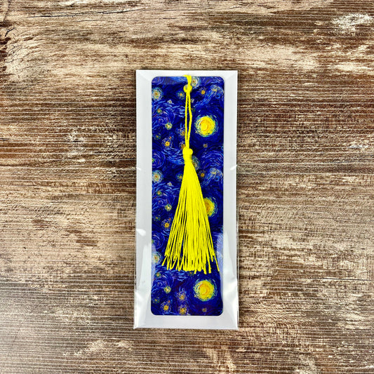 Starry Night Bookmark – Art Lover Gift for Readers, Teachers & Bookworms