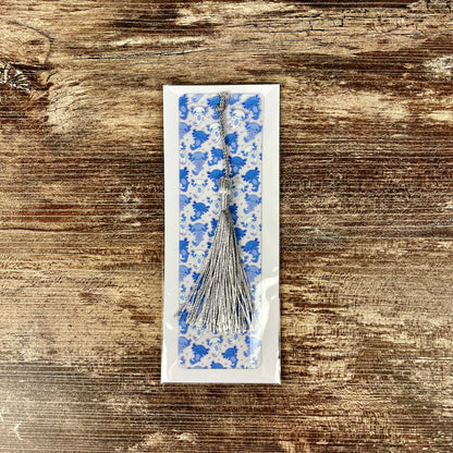 Blue Axolotl Bookmark | Cute Bookmark for Kids & Animal Lovers | Fun Gift for Readers | Kawaii Reading Accessory with Tassel