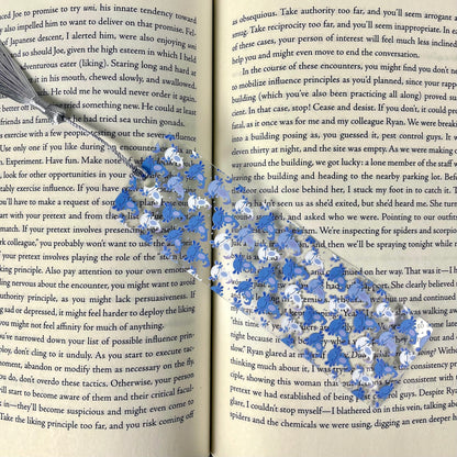 Blue Axolotl Bookmark | Cute Bookmark for Kids & Animal Lovers | Fun Gift for Readers | Kawaii Reading Accessory with Tassel