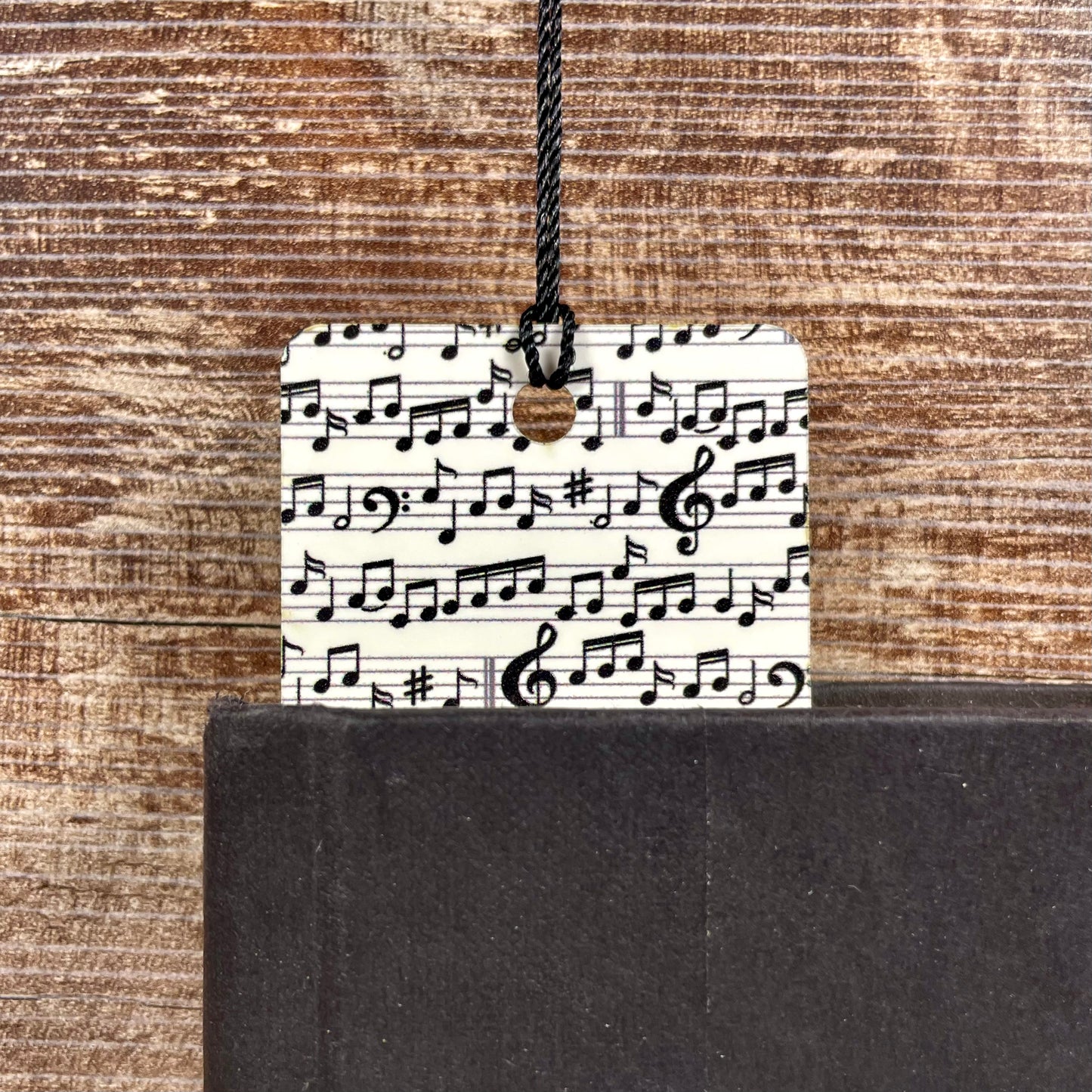 Musical Notes Bookmark with Tassel - Gift for Music Lovers