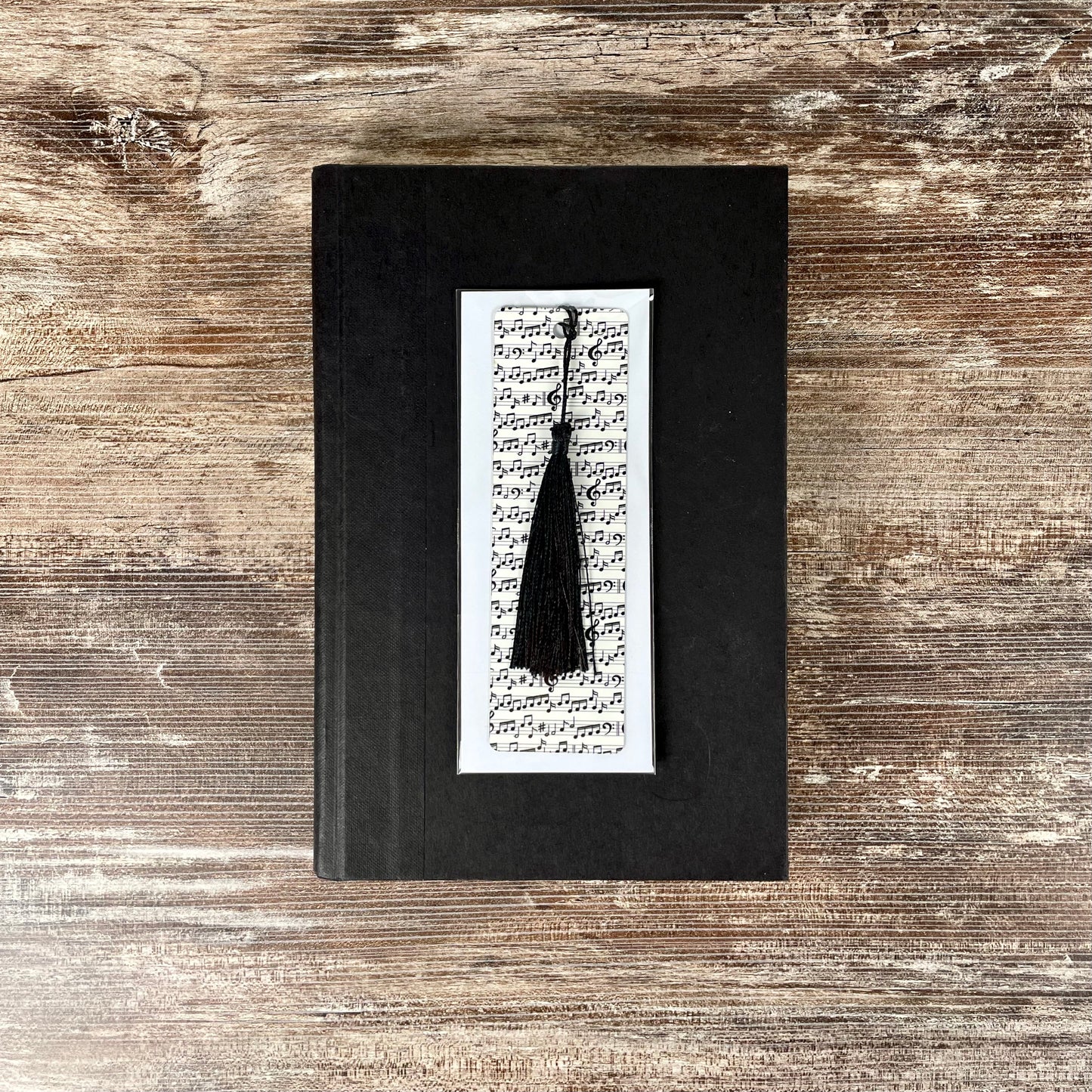 Musical Notes Bookmark with Tassel - Gift for Music Lovers