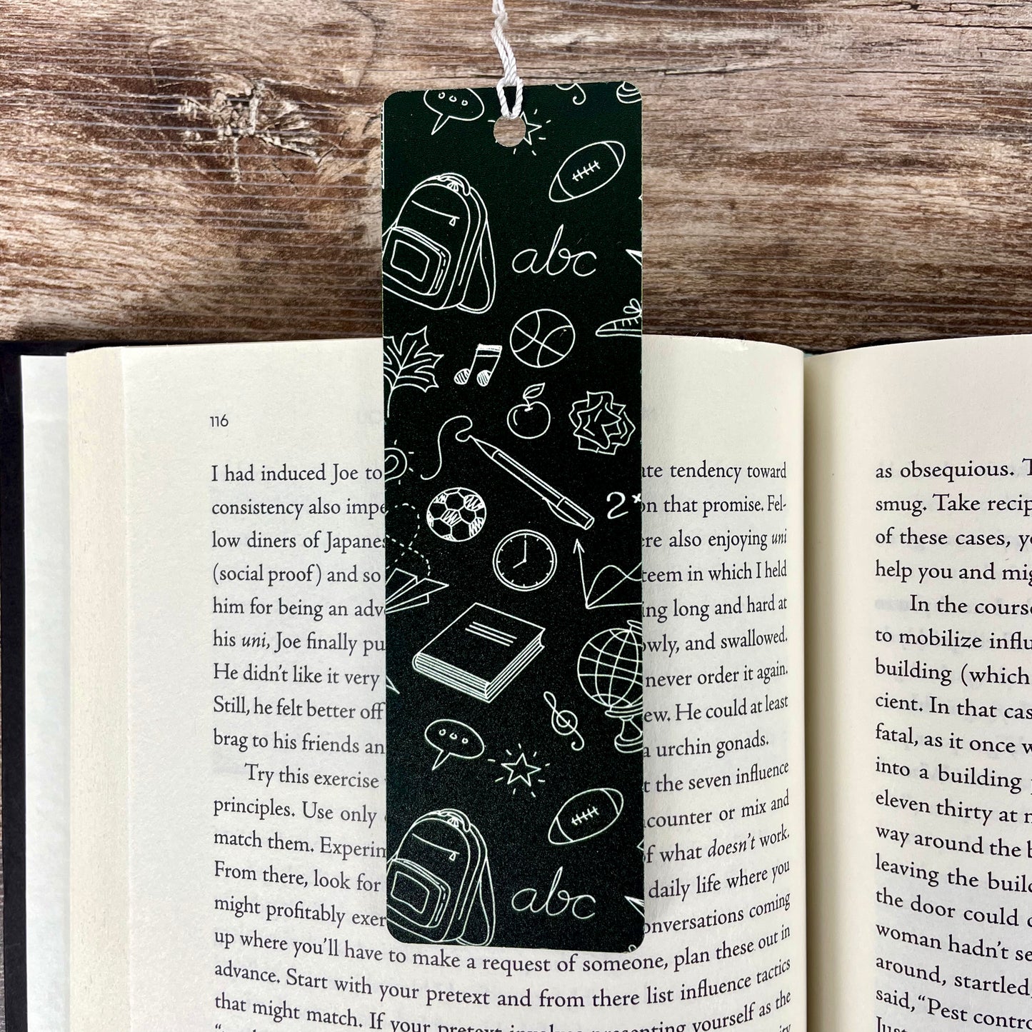School Teacher Bookmark - End of Year Gift for Teacher Appreciation