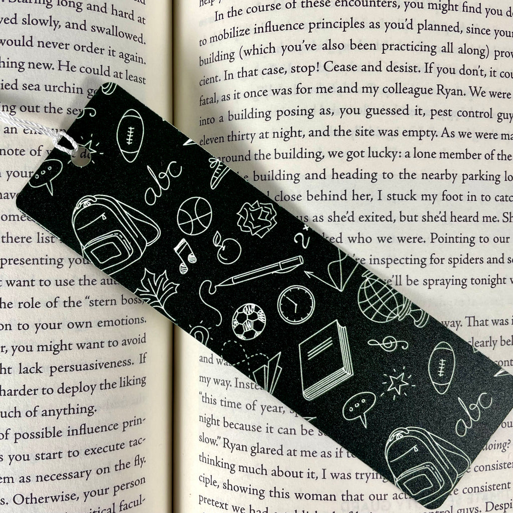 School Teacher Bookmark - End of Year Gift for Teacher Appreciation
