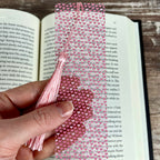 Love & Hearts Bookmark Set - Hearts and Ladybugs Gift for Book Lovers