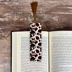 Cow Print Bookmark - Gift for Book Lovers