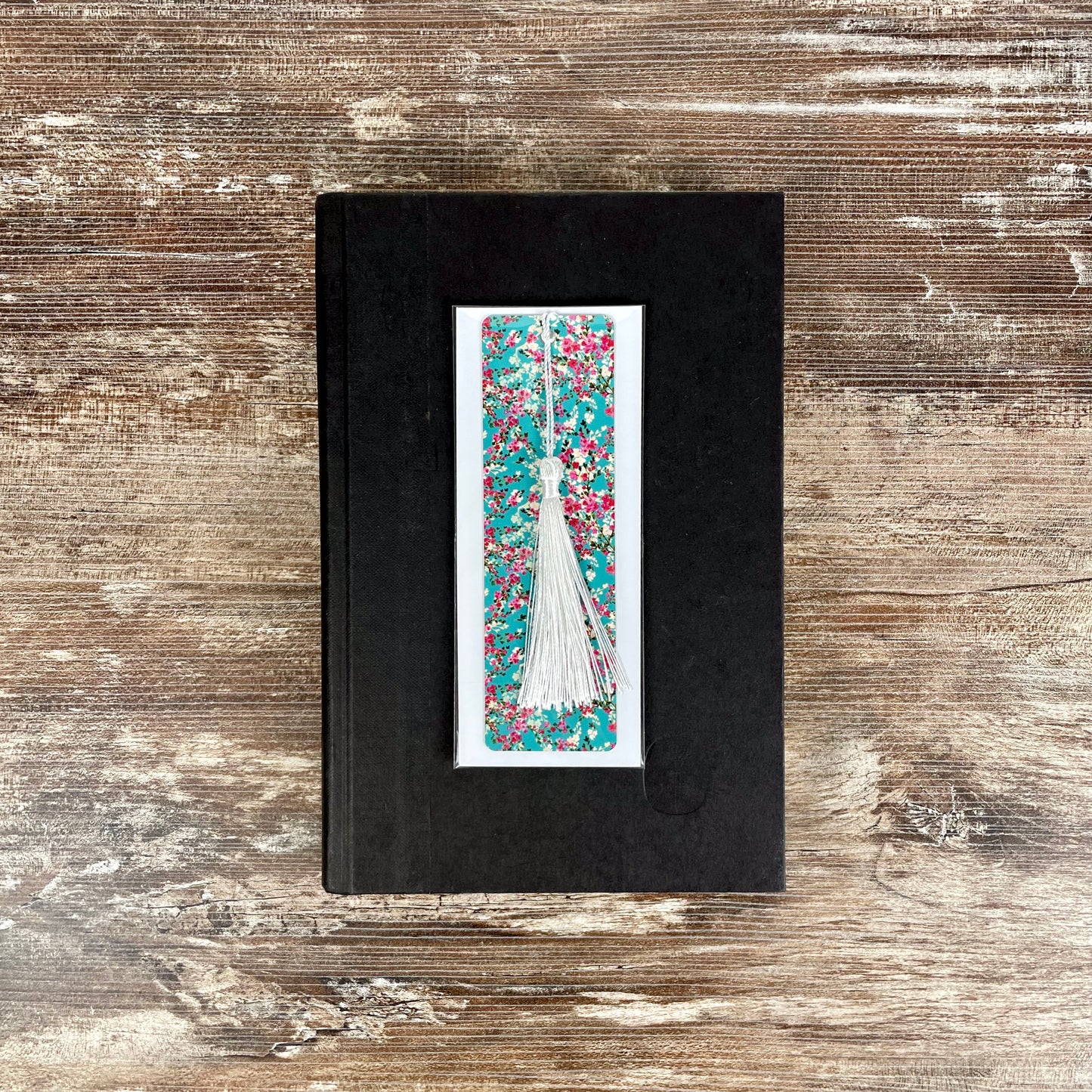 Cherry blossom bookmark -  floral gift for readers