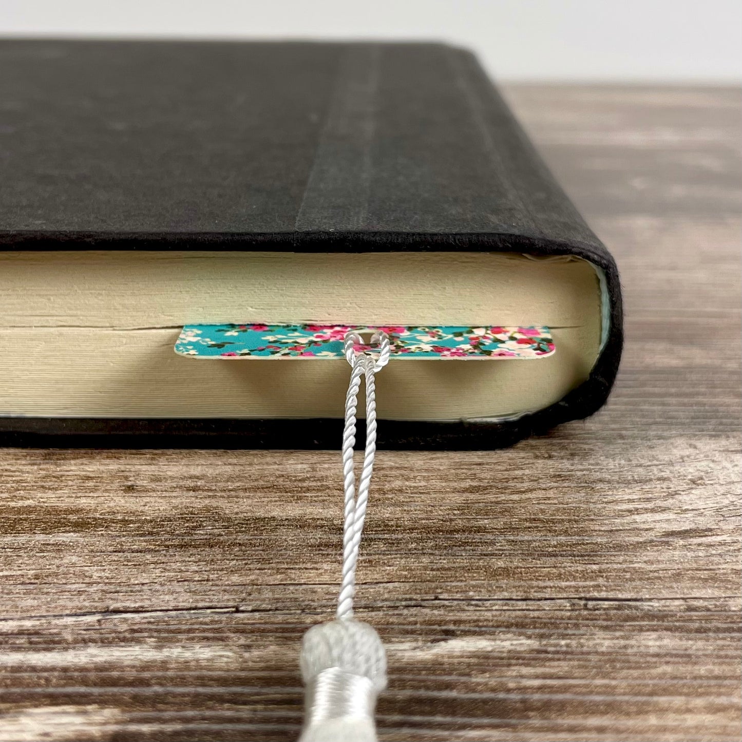 Cherry blossom bookmark -  floral gift for readers