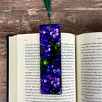 Lilac flower bookmark - Purple Floral Reading Accessory for Book Lovers