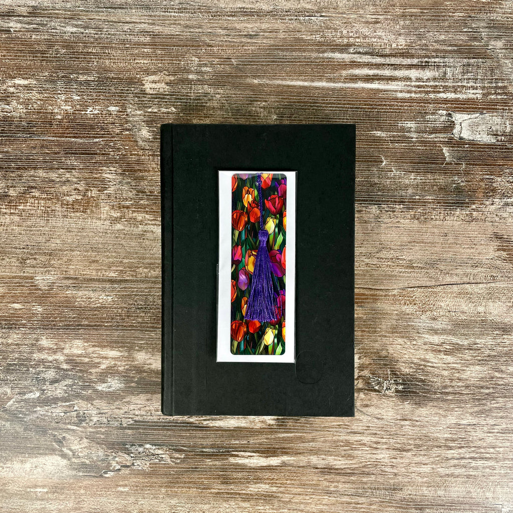 Tulip Floral Bookmark- Colorful Gift for Book Lovers